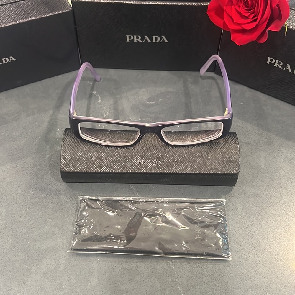 EUC! Purple Prada Frames - Picture 2 of 16